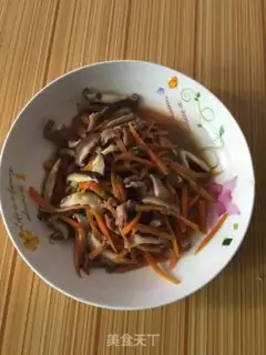 Make Scratch of mushroom carrots step 8