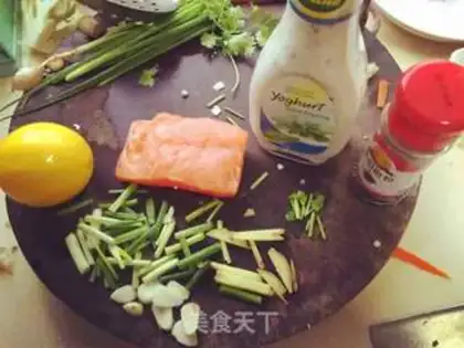 Make Fried salmon step 0