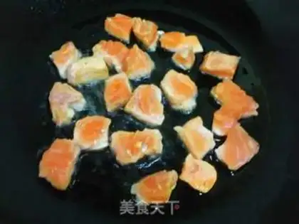 Make Fried salmon step 4