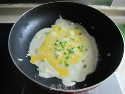 Make Egg onion waffles step 6