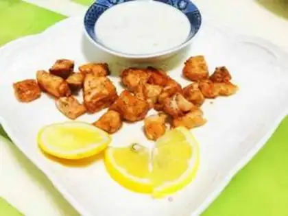 Make Fried salmon step 7