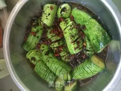 Make Sweet cucumber step 12