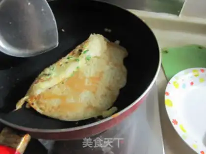 Make Egg onion waffles step 8