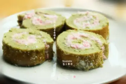 Make Coconut with tea cake rolls step 10