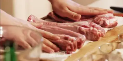 Make Korean cheese roasted ribs step 1
