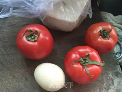 Make Egg tofu roasted tomatoes step 0
