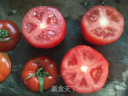 Make Egg tofu roasted tomatoes step 3