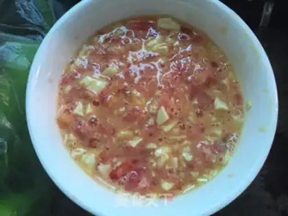 Make Egg tofu roasted tomatoes step 6