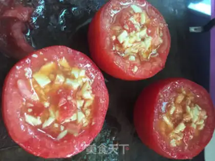 Make Egg tofu roasted tomatoes step 7