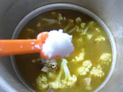 Make Pork steak soup step 8
