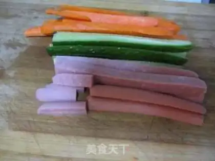 Make Purple rolls step 2