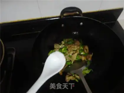 Make Garlic intestines step 5