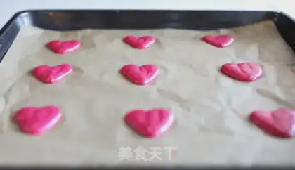 Make Peach vanilla macaron step 8