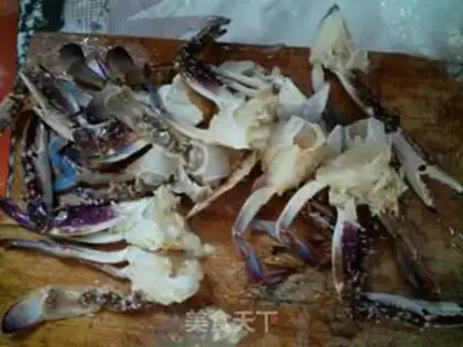 Make Crab tofu step 2
