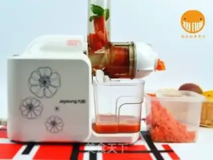 Make Orange carrot juice step 1