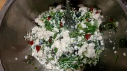 Make Pine omelet tofu step 5