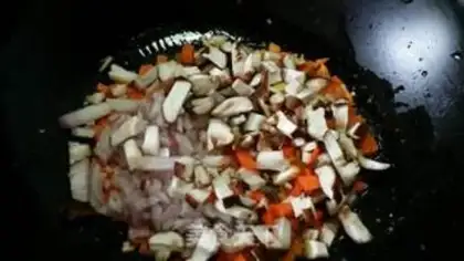 Make Steak fried rice step 4
