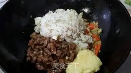 Make Steak fried rice step 5