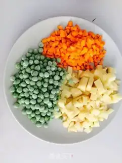 Make Russian salad step 2