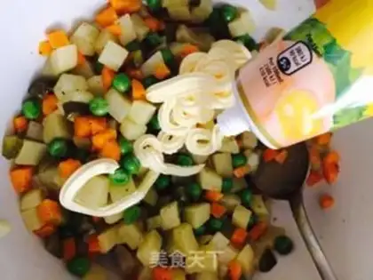 Make Russian salad step 7