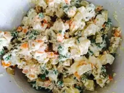 Make Russian salad step 8