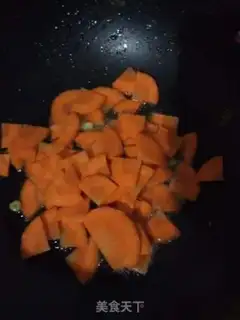 Make Scramble carrots step 2