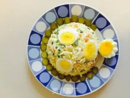 Make Russian salad step 15