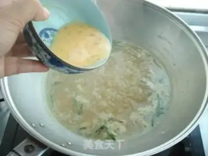 Make Smelt egg soup step 7