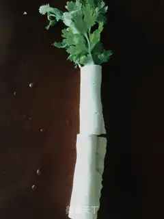 Make A tofu roll step 3