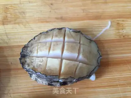 Make Garlic abalone step 2