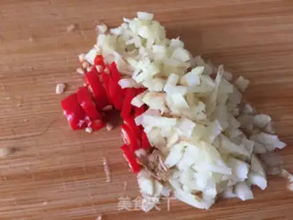 Make Garlic abalone step 4