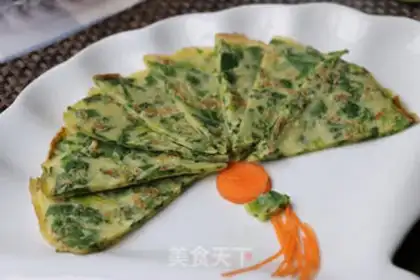 Make Celery omelet step 4