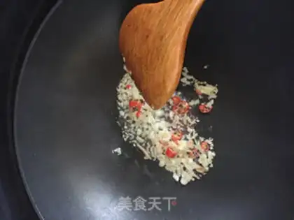 Make Garlic abalone step 6