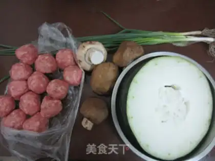 Make Soup for mushrooms and melons step 0