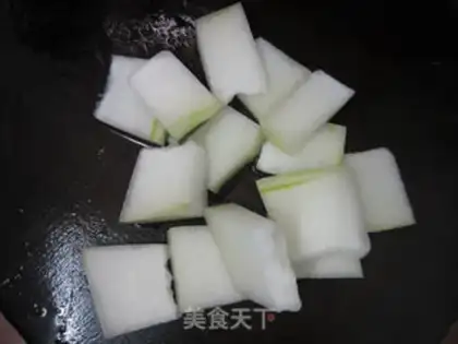 Make Soup for mushrooms and melons step 2