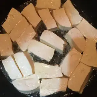 Make Fried tofu step 1