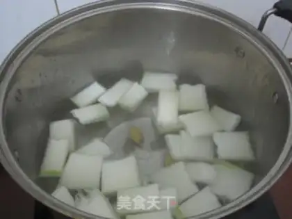 Make Soup for mushrooms and melons step 6