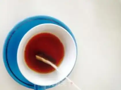 Make Vanilla milk tea step 1