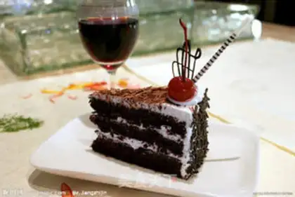 Make Black forest cake step 13