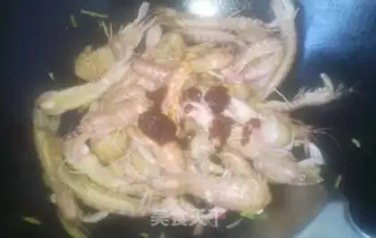 Make Crawling shrimp step 1