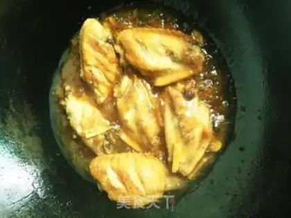Make Beer chicken wings step 7