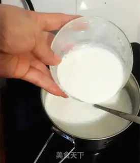 Make Coconut cream step 5