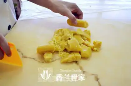 Make Three tofu rolls step 14