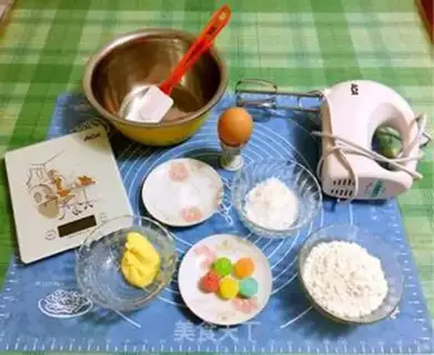 Make Glass heart cookies step 0