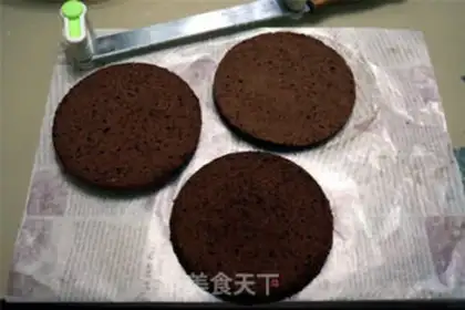 Make Black forest cake step 3