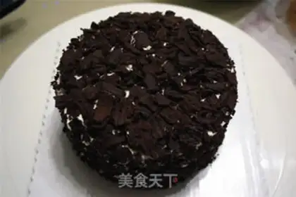 Make Black forest cake step 8