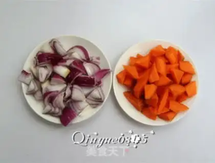 Make Curry carrots and rice step 4