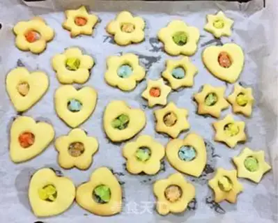 Make Glass heart cookies step 13