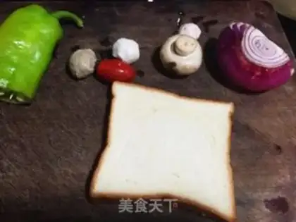 Make Microwave toast step 0