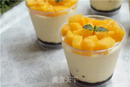 Make Mango jelly cheesecake step 27